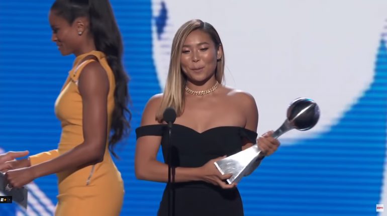 Chloe Kim Wins ‘Best Female Athlete’ at the 2018 ESPYs
