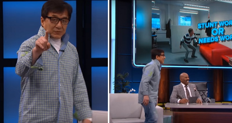 Watch Jackie Chan Hilariously Give Feedback to Amateur Stunt People