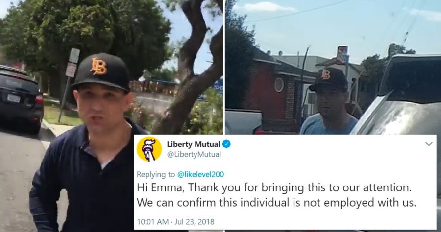 Racist Road Rager in Long Beach Reportedly Loses His Job After Multiple Incidents Surface