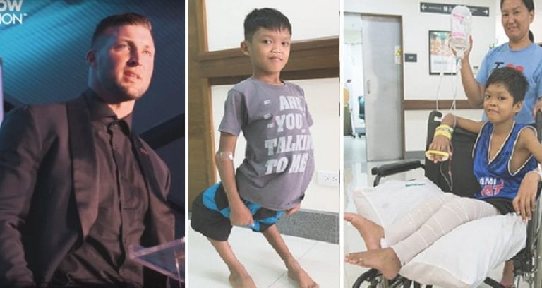 Filipino Boy With Deformed Knees Gets Life-Changing Surgery at Tim Tebow’s Clinic