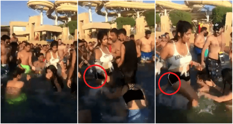 Women Blamed After Getting Groped in a Pool Full of ‘Bachelors’