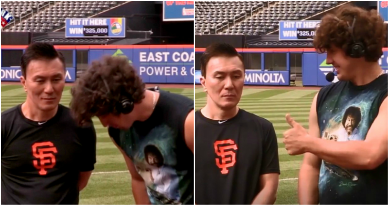Giants Pitcher Accused of Using Asian Man to Make Racist Jokes During Interview