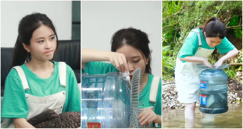 Chinese YouTuber Takes Her Epic Lunch-Making Skills to the Outdoors