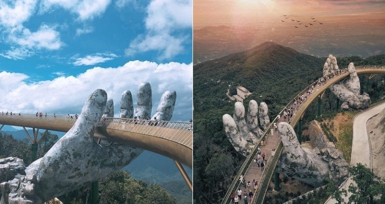 Vietnam’s Epic ‘Golden Bridge’ Will Definitely Take Your Breath Away