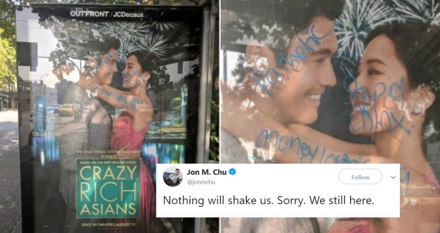 ‘Crazy Rich Asians’ Poster Vandalized With Racist Comments in Vancouver, ‘Nothing Will Shake Us’ Says Director