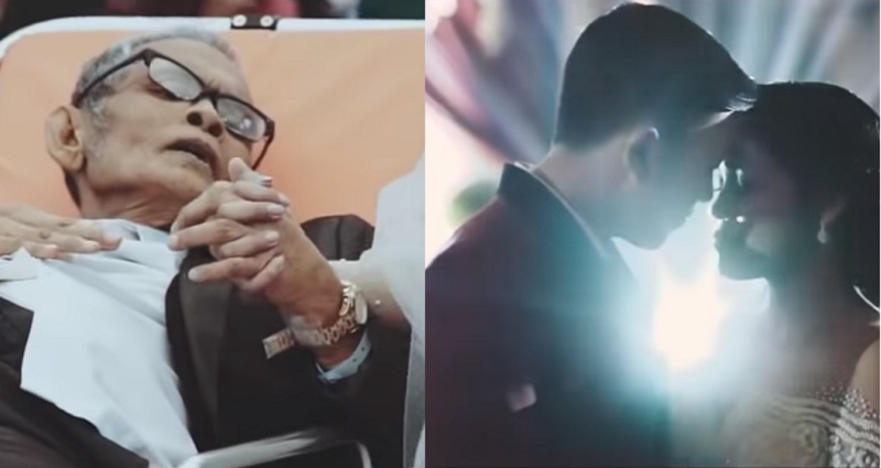 Dying Filipino Father ‘Walks’ His Daughter Down The Aisle in a Stretcher