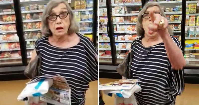 Black Man Confronts Racist Woman Complaining About Asians at a Boston Supermarket