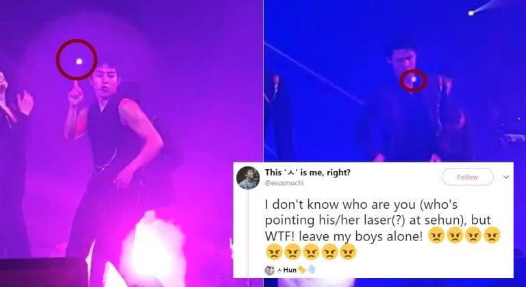 K-Pop Fans Enraged After EXO Members are Attacked By Laser Pointers at Macau Concert