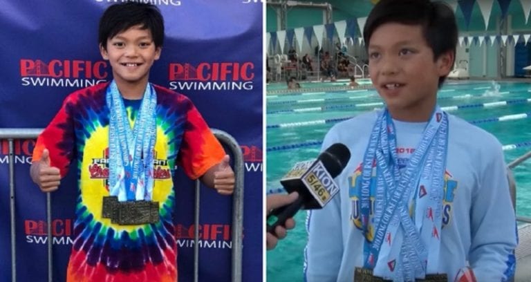 Filipino American Boy Named ‘Clark Kent’ Destroys Michael Phelps’ 23-Year-Old Record