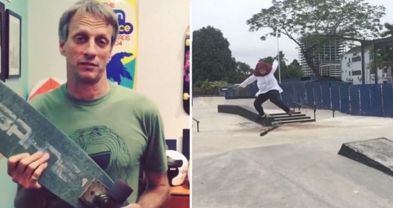 Malaysian Skater Facing Cyberbullying Gets Encouraging Letter From Legend Tony Hawk