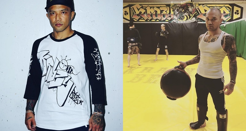 Norifumi Kid Yamamoto attends the UFC press conference at Shinjuku... Photo d'actualité