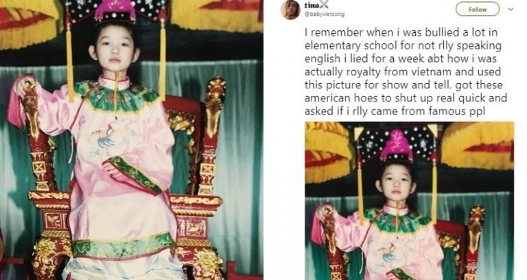 Vietnamese-American Woman Hilariously Shuts Down School Bullies By Pretending She’s Royalty