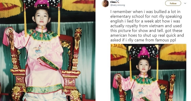 Vietnamese-American Woman Hilariously Shuts Down School Bullies By Pretending She’s Royalty