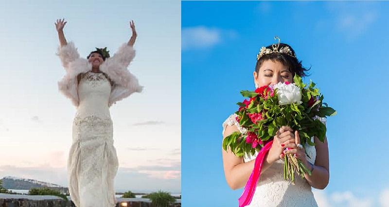 Bride Marries Herself After Fiancé Leaves Her 3 Months Before Wedding