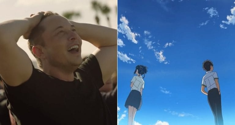 Tesla’s CEO ‘Elon-chan’ Admits He Loves Anime ‘Your Name,’ Is a Total Weeaboo