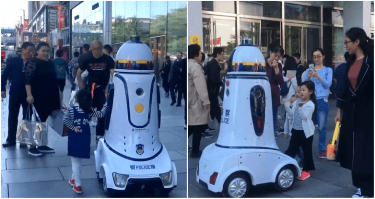 Beijing Unleashes Robot Police During Holiday Week to Scan Everyone’s Face