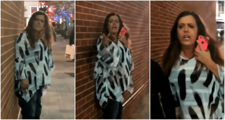 Racist Woman H‌ara‌ss‌e‌s Black and Samoan Men Calling Them ‘N***ers’