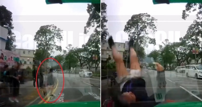 Dash Cam Captures the Moment a Hong Kong Teen Gets Hit By Speeding Taxi