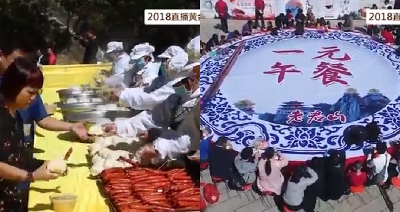 Chinese Park Uses Honor System to Sell Lunch to Tourists, Gets Exactly What They Deserve