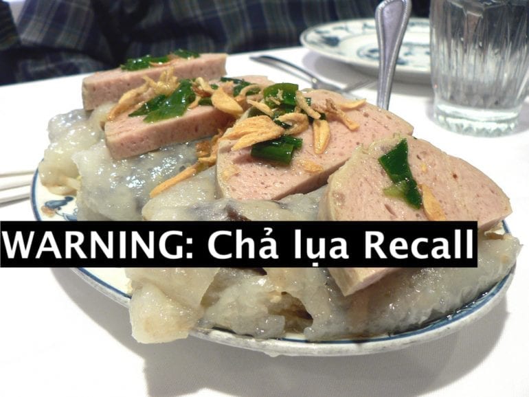 Vietnamese Pork Rolls Recalled Nationwide After Listeria Outbreak
