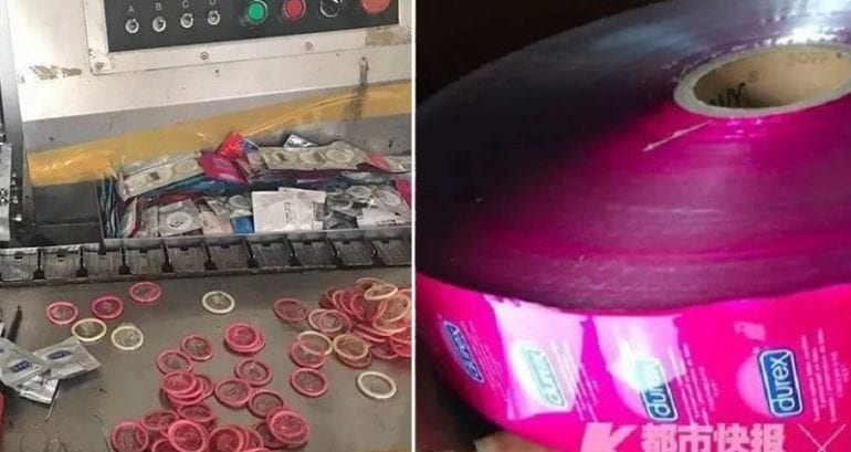 Chinese Police Bust Gang With Over $7 Million Worth of Fake Condoms