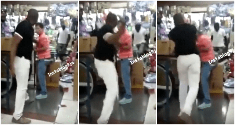 Chinese Man in Kenya Gets Sizzling SLAP After Calling Man a ‘Monkey’