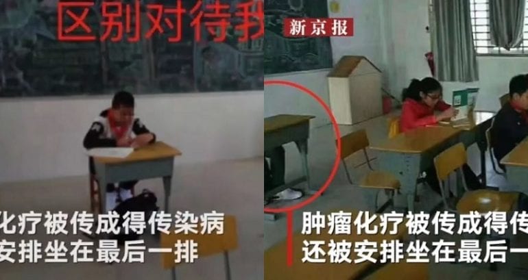 Boy Who Beat Cancer Gets Separated from the Class, Teacher Says He is Contagious