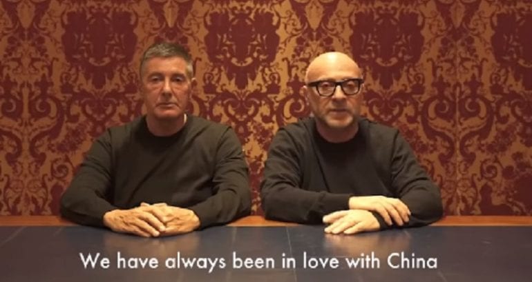 Dolce & Gabbana Products Taken Off China’s E-Commerce Sites as Celebrities Boycott Brand