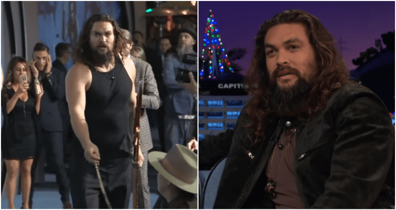 ‘Aquaman’ Jason Momoa Performs Surprise Haka Dance to Honor Polynesian Culture at Hollywood Premiere