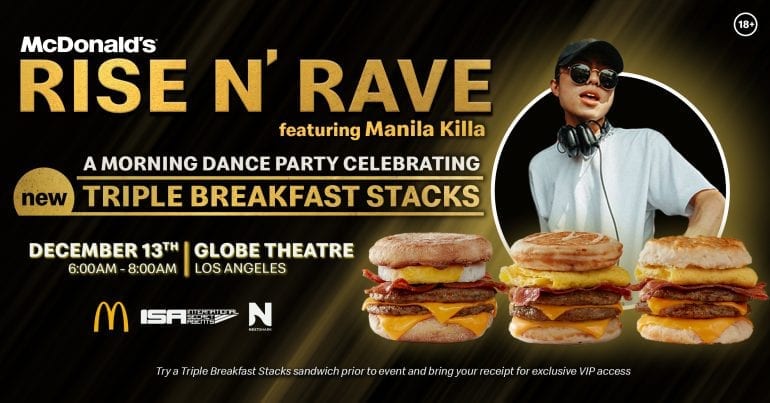 McDonald’s is Throwing a Morning Dance Party With NextShark and ISA