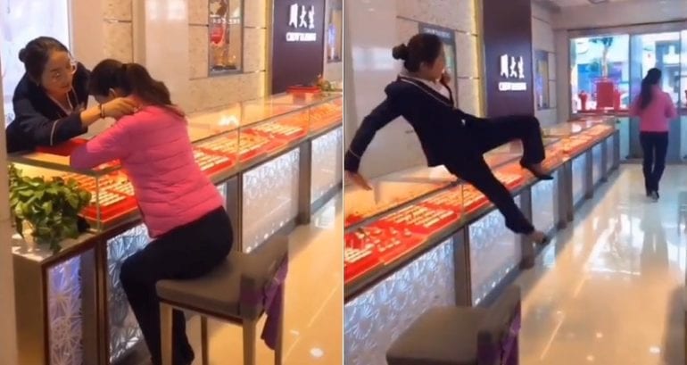 New Viral Trend in China Shows People Pulling ‘Jewelry Stealing Prank’ on Horrified Employees
