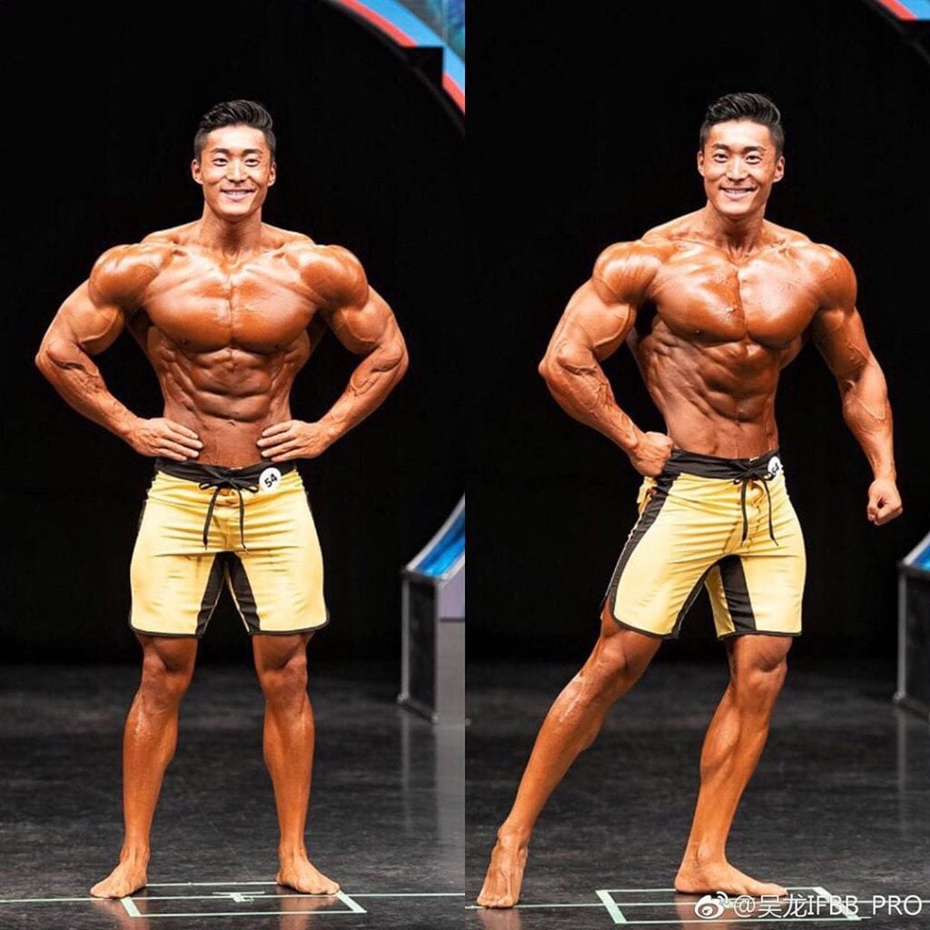 Long wu bodybuilder