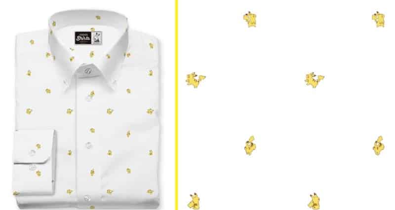 A new line of trendy office attire from Japan lets true Pokémon fans wear their favorite characters with pride while still dressing up like an “adult.”