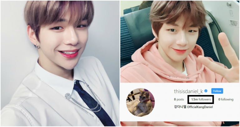 K-Pop Idol Kang Daniel Sets World Record for Gaining 1 Million Instagram Followers