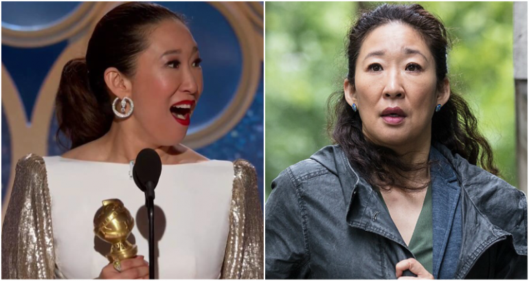 Sandra Oh Makes History as the First Asian Actress to Win 2 Golden Globes