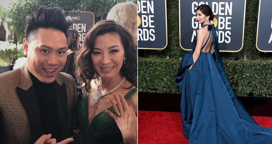 Here's What the 'Crazy Rich Asians' Wore to the Golden Globes