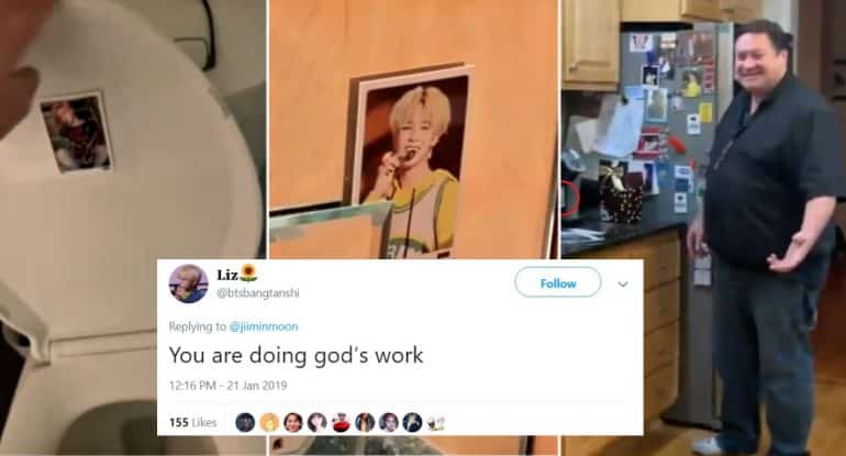 BTS Fan Trolls Her Dad With Jimin’s Pictures and the Results are Hilarious