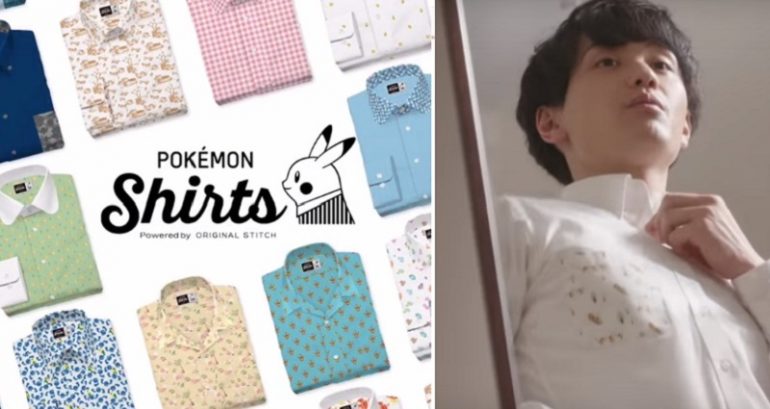 Japanese Company Now Makes $90 Pokémon Dress Shirts and They Look Pretty Awesome
