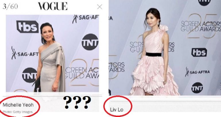 Like People Magazine, Vogue Also Can’t Tell Asians Apart