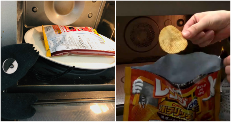 Japan Now Has Microwaveable Potato Chips And Apparently We’ve Been Missing Out This Whole Time