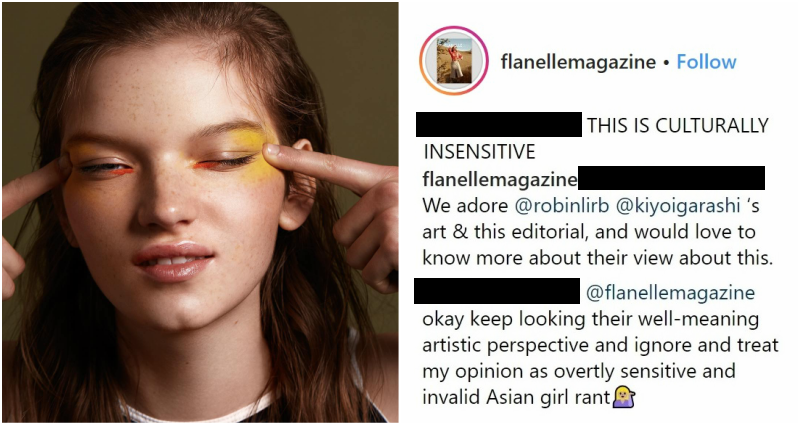 Fashion Magazine Slammed Over Racist Slant Eye Post On Instagram