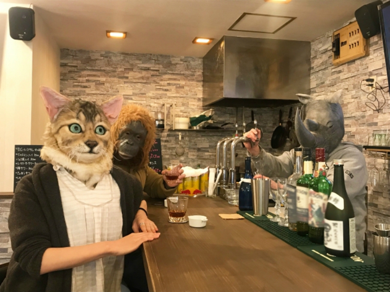 Cat lovers in Japan can now turn themselves into hyper-realistic clones of their pets.