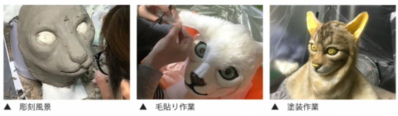 Cat lovers in Japan can now turn themselves into hyper-realistic clones of their pets.