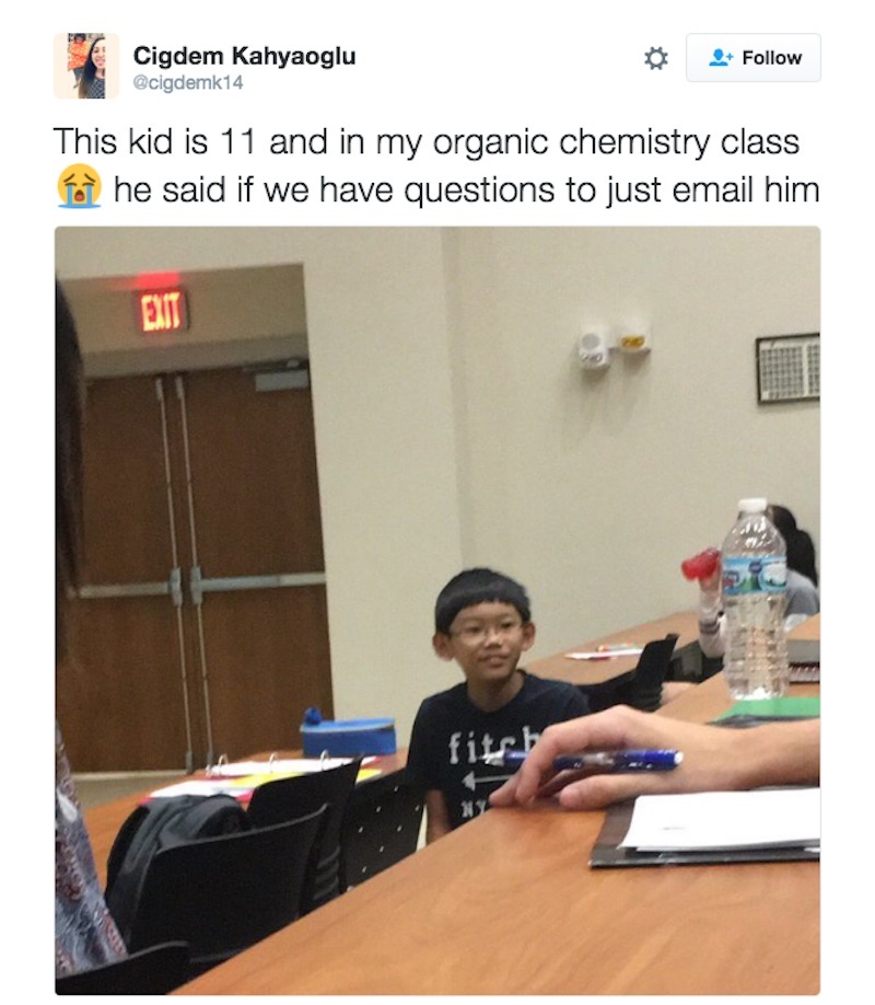 Daniel Liu is a child genius who won the hearts of the internet when he was 11 years old after he went viral for offering to help his much older college classmates.