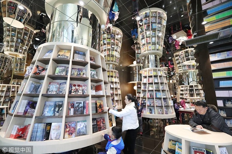Chongqing, China is welcoming a new store that will surely blow the minds of bookworms.