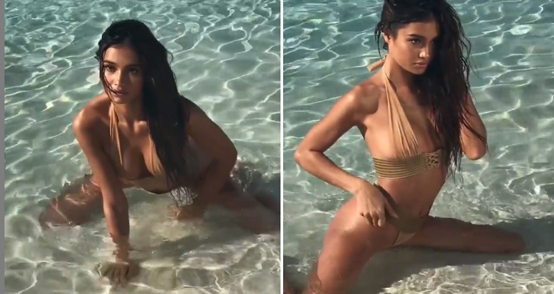 Filipina American Model Kelsey Merritt Featured in Sports Illustrated’s Swimsuit Issue