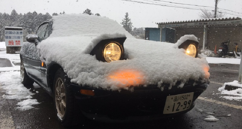 Adorable Shy Sports Car In Japan Wins The Internet With Its Blushing Cheeks