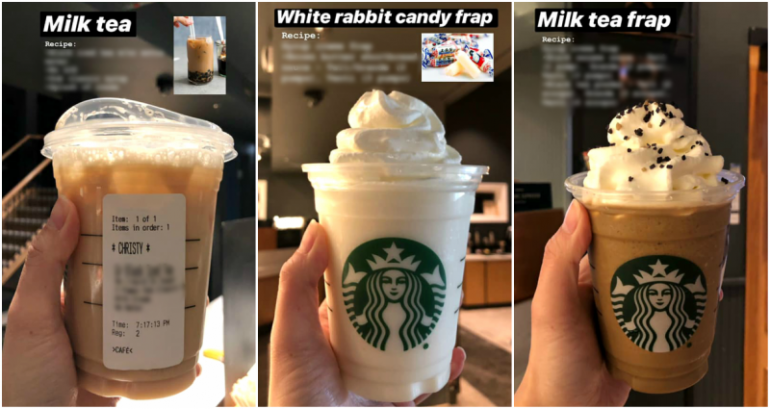Barista Reveals How to Get ‘Milk Tea’ and a ‘White Rabbit Frap’ at Starbucks