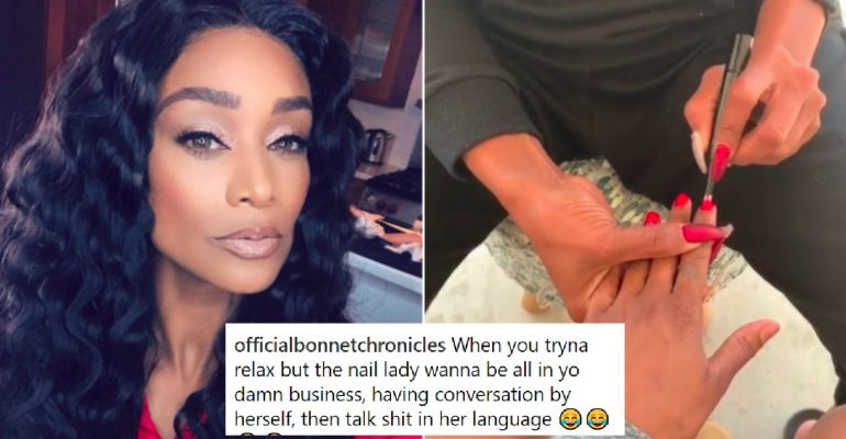 ‘Basketball Wives’ Star Accused of Racism After Mocking Asian Nail Salon Workers on Instagram