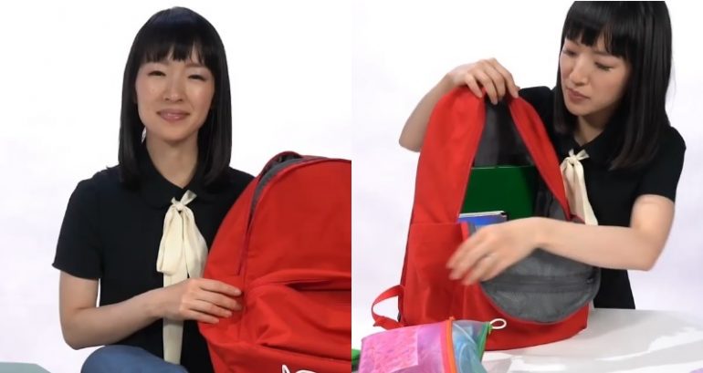 You Haven’t Lived Until You’ve Marie Kondo-ed Your Backpack